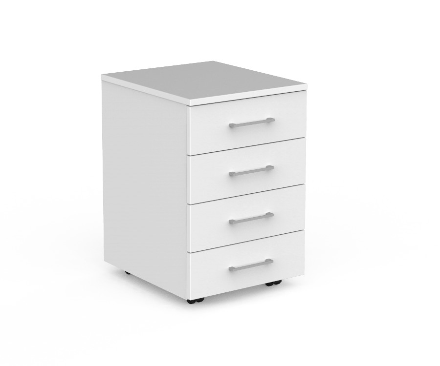 Eko Four Drawer Mobile Pedestal
